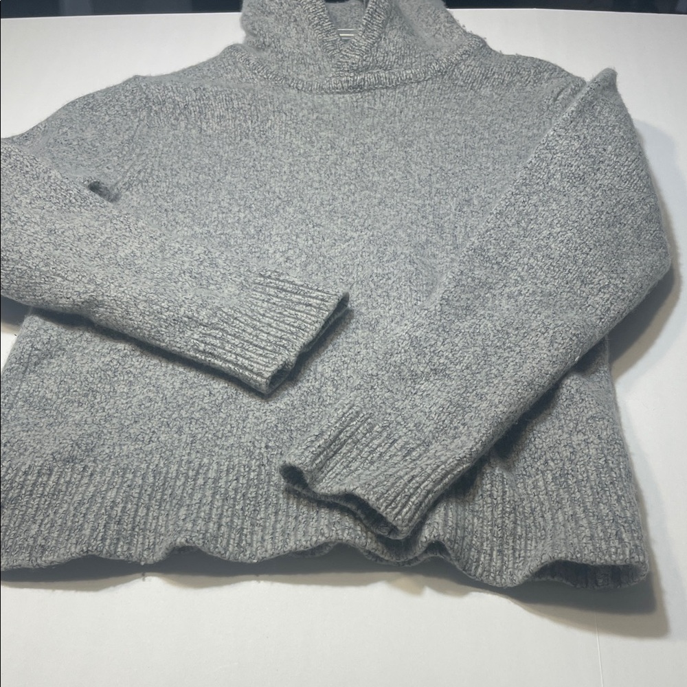Banana Republic Gray Cowl Neck Sweater
